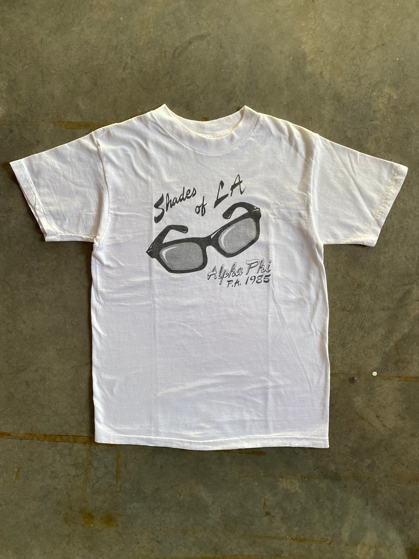 SINGLE-STITCHED "SHADES OF LA" TEE - 1980s